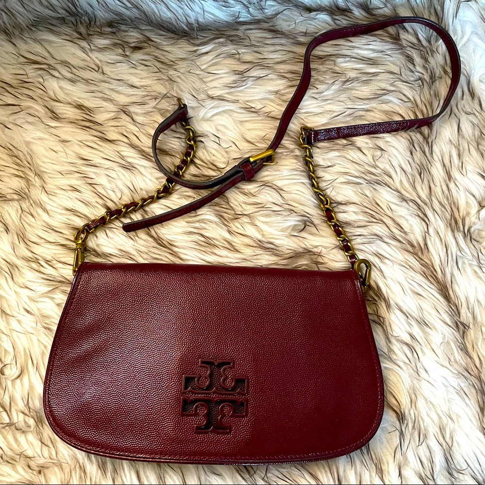 Tory Burch Britten Convertible Clutch Crossbody